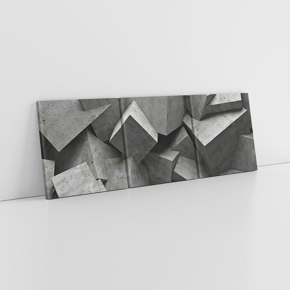 Obraz na płótnie 90x30 - Abstrakcja w Trzech Wymiarach - 3D, abstrakcja