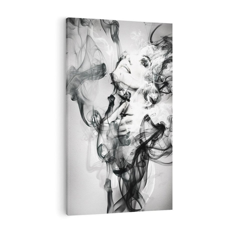 Obraz na płótnie 70x100 - Abstrakcja kobiecego piękna - abstrakcja, kobieta