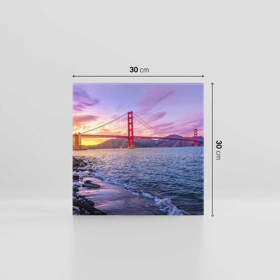 Obraz na płótnie 30x30 - Golden Gate - San Francisco - Golden Gate, San