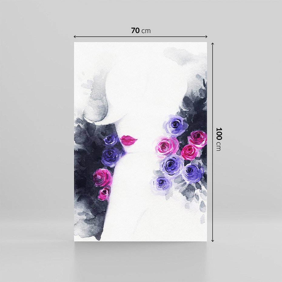 Obraz na płótnie 70x100 - Urok osobowości - kobieta, portret