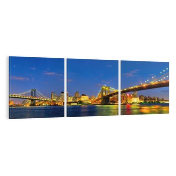 Obraz na płótnie 120x40 - Symbol Manhattanu - most, Nowy Jork