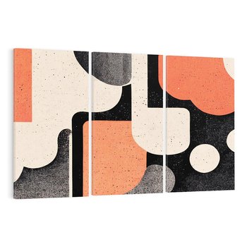 Obraz na płótnie 120x80 - Loftowa Harmonia - abstrakcja, styl loftowy