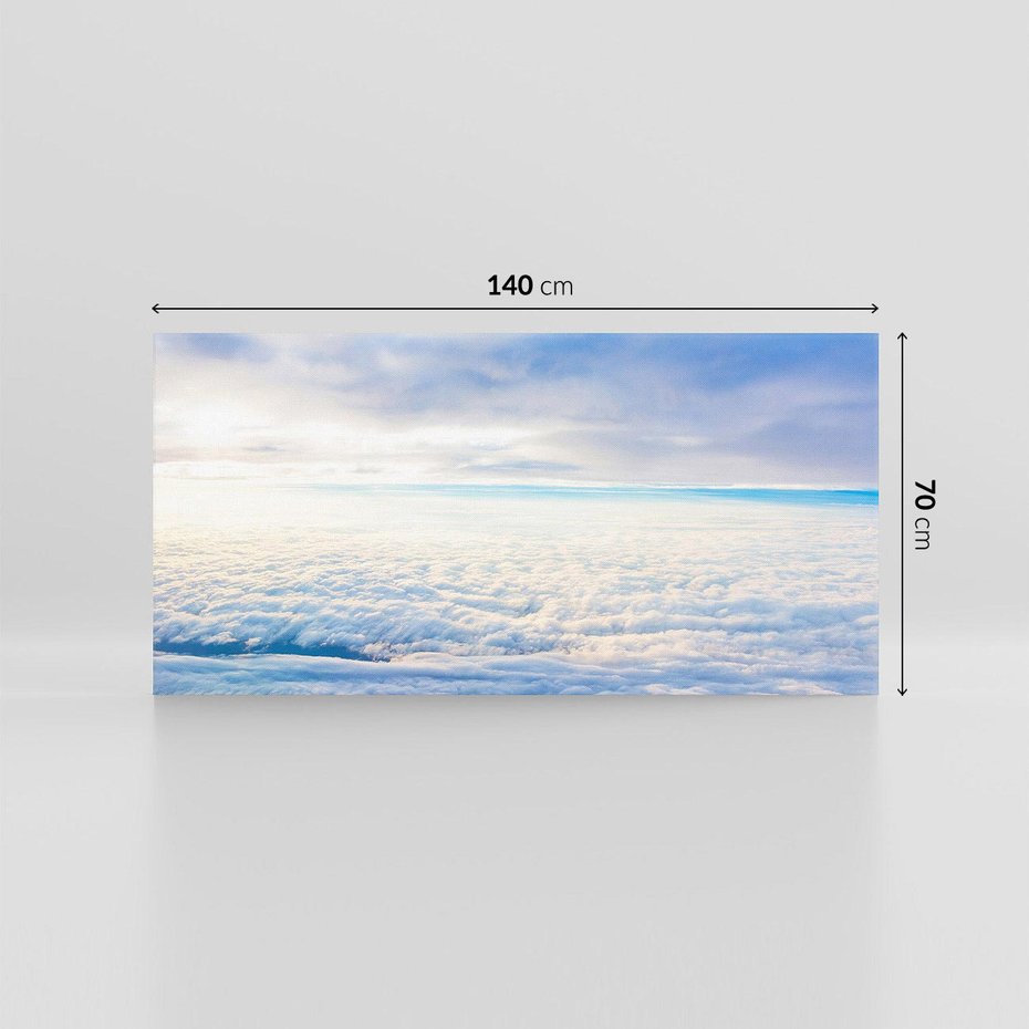 Obraz na płótnie 140x70 - nieskończoność nad głową - niebo, chmury