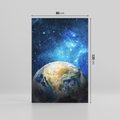 Obraz na płótnie 80x120 - Kosmiczne Horyzonty - Ziemia, kosmos