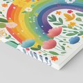 Obraz na płótnie 80x80 - Kolorowe Marzenia - obraz do pokoju dziecka, dziewczynki
