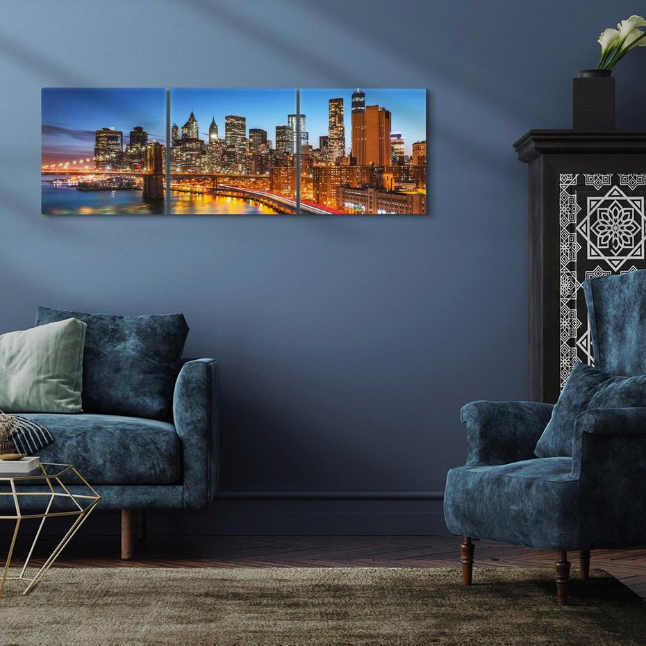 Obraz na płótnie 120x40 - Nowy Jork: miasto niezwykłych możliwości - Nowy York, USA