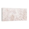Obraz na płótnie 140x70 - Pejzaż zaklętych uczuć - monochromatyczne, w odcieniach beżu