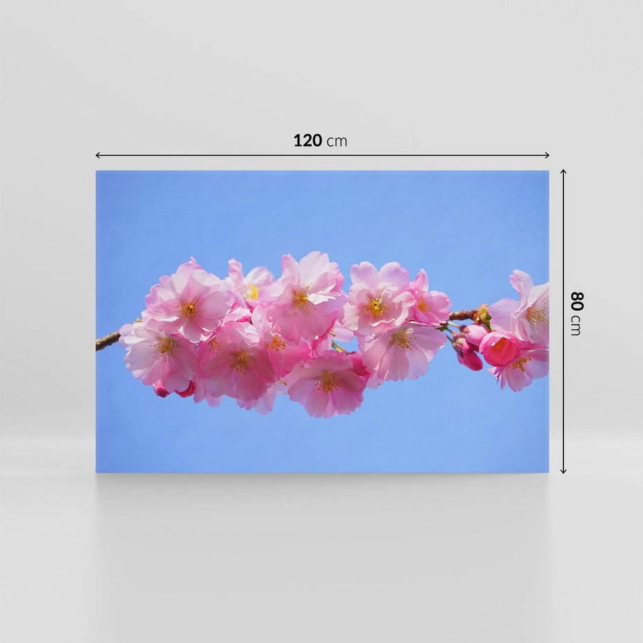 Obraz na płótnie 120x80 - Kwiatowy taniec kolorów - kwiat, kwiaty