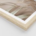 Plakat w ramie 30x40 - Boho urok suchych liści - suche, liście - rama drewno