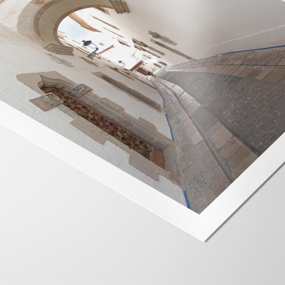 Plakat bez ramy 30x40 - Perspektywiczna Magia Uliczki - uliczka, perspektywa