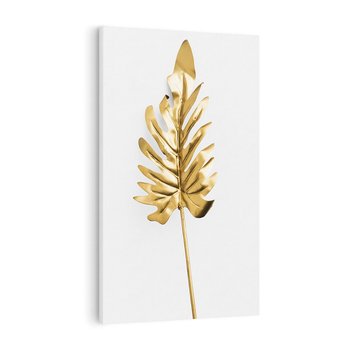 Obraz na płótnie 80x120 - Ponadczasowy Urok - złote, liście