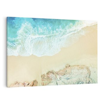 Obraz na płótnie 120x80 - Turkusowe Skrzydła - morze, plaża
