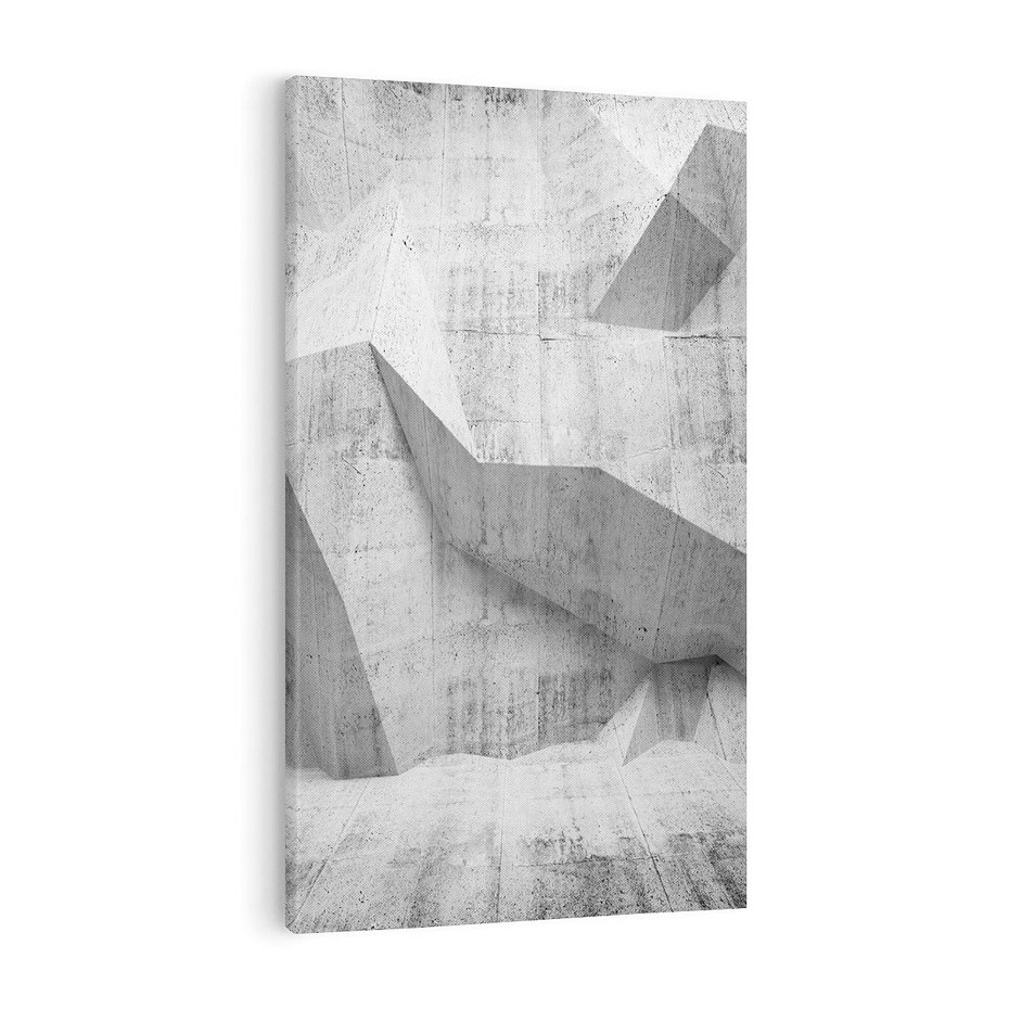 Obraz na płótnie 80x120 - Geometryczna harmonia sztuki - geometria, sztuka