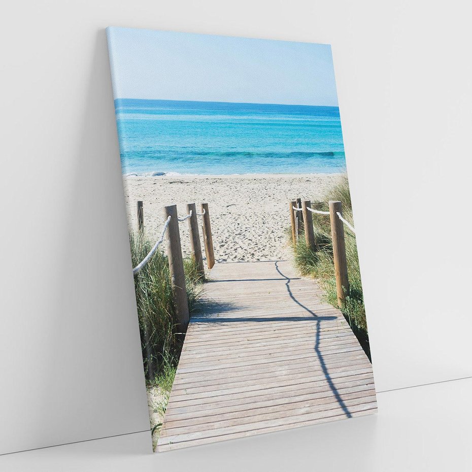 Obraz na płótnie 70x100 - Żywa Natura - plaża, morze