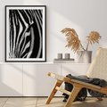 Plakat bez ramy 30x40 - Pasy Zebr - zebra, paski