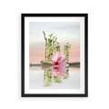 Plakat w ramie 40x50 - Harmonia i relaks - spa, bambus - rama czarna