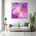 Obraz na płótnie 40x40 - Abstrakcyjna gra kolorów - abstrakcja, akwarela