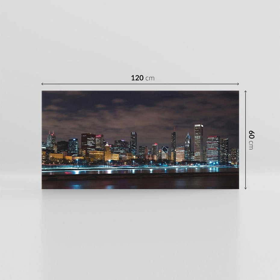 Obraz na płótnie 120x60 - Chicago - Miasto kontrastów - Chicago, USA