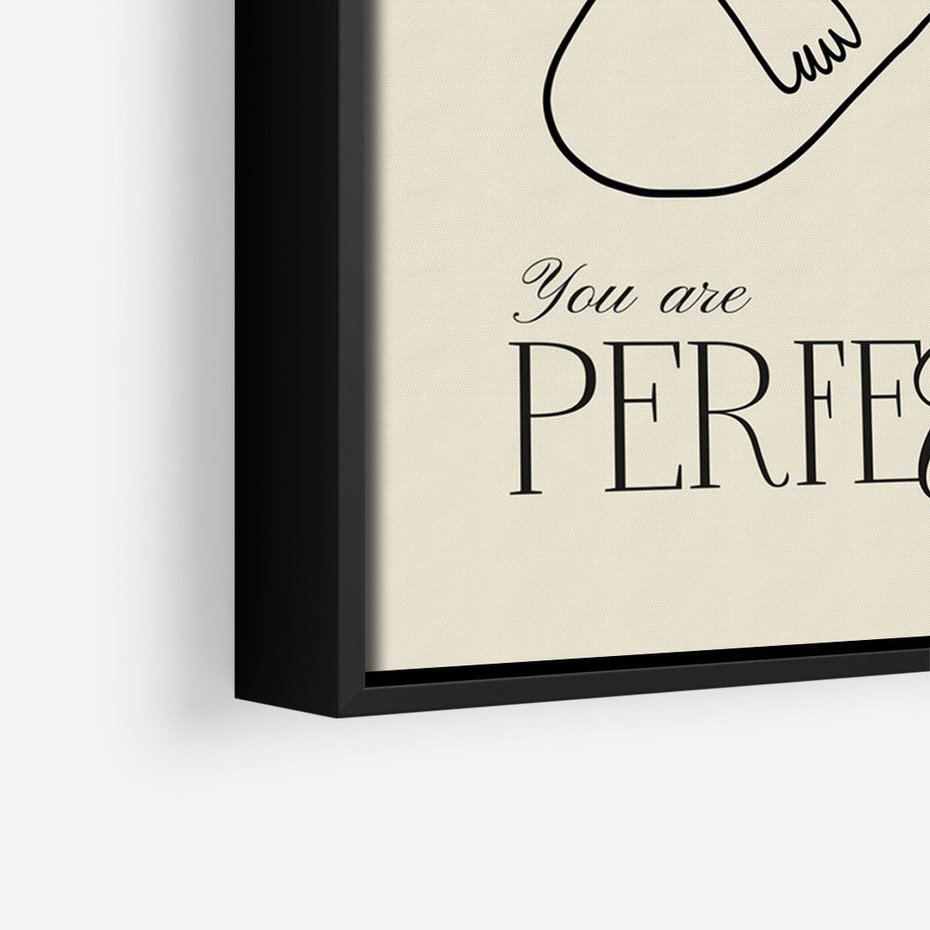 Obraz w ramie 50x70 - Refleksje Przejmujących Myśli - rysunek, plakat - rama czarna