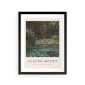 Plakat w ramie 30x40 - Sztuka i Litera - Claude Monet, reprodukcja obrazu - rama czarna