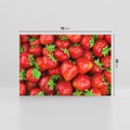 Obraz na płótnie 70x50 - Słodkie kuszenie - truskawki, owoce