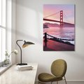 Obraz na płótnie 80x120 - Golden Gate most USA - Golden Gate, most