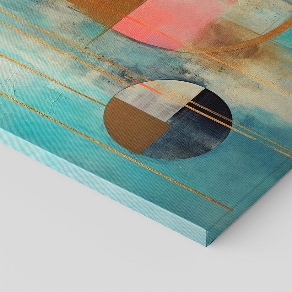 Obraz na płótnie 70x100 - Abstrakcyjny Bałagan - abstrakcja, obraz olejny