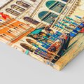 Obraz na płótnie 100x50 - Romantyczna przejażdżka gondolą w Wenecji - Wenecja, gondola