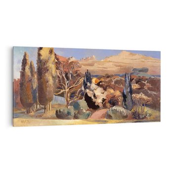 Obraz na płótnie 120x60 - Landscape of the Moon's First Quarter (1943), Paul Nash - Reprodukcja - reprodukcja, obraz na płótnie