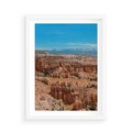 Plakat w ramie 50x70 - Wielki Kanion - wielki kanion, krajibraz - rama biała