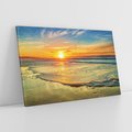 Obraz na płótnie 100x70 - Magia Chwil - zachód słońca,