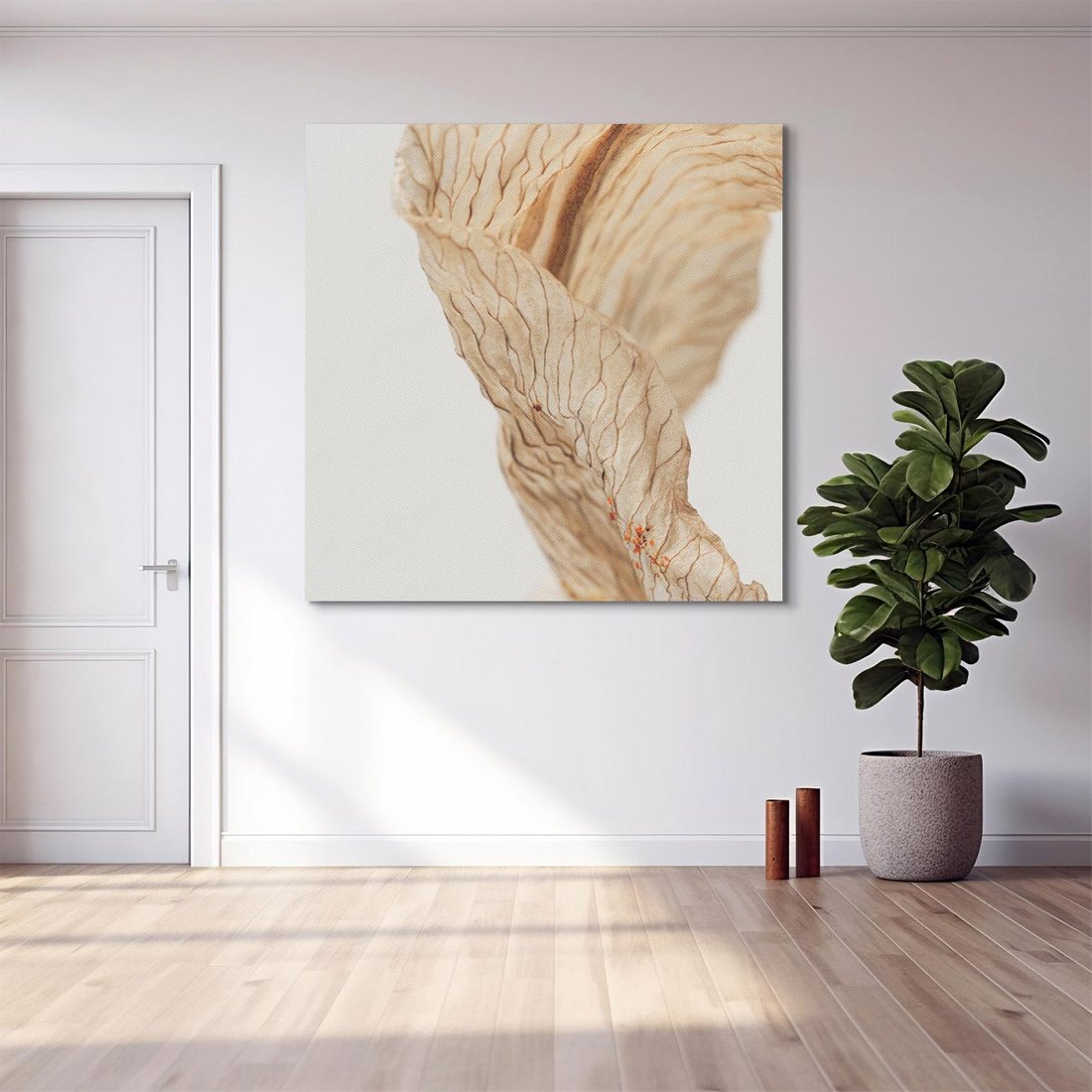 Obraz na płótnie 60x60 - Suszone piękno - susz, suche