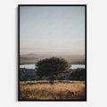 Obraz w ramie 70x100 - Siła Natury - drzewo, pejzaż - rama czarna