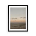Plakat w ramie 30x40 - Chwila Romantyzmu - morze, niebo - rama czarna