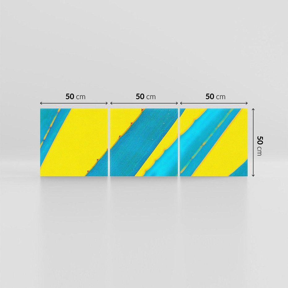 Obraz na płótnie 150x50 - Świeżość Natury - aloes, liście