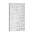 Obraz na płótnie 70x100 - Wymiarowa Struktura - ściana, cegła