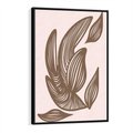 Obraz w ramie 50x70 - Nowoczesne Harmonie - skandynawski styl, plakat - rama czarna