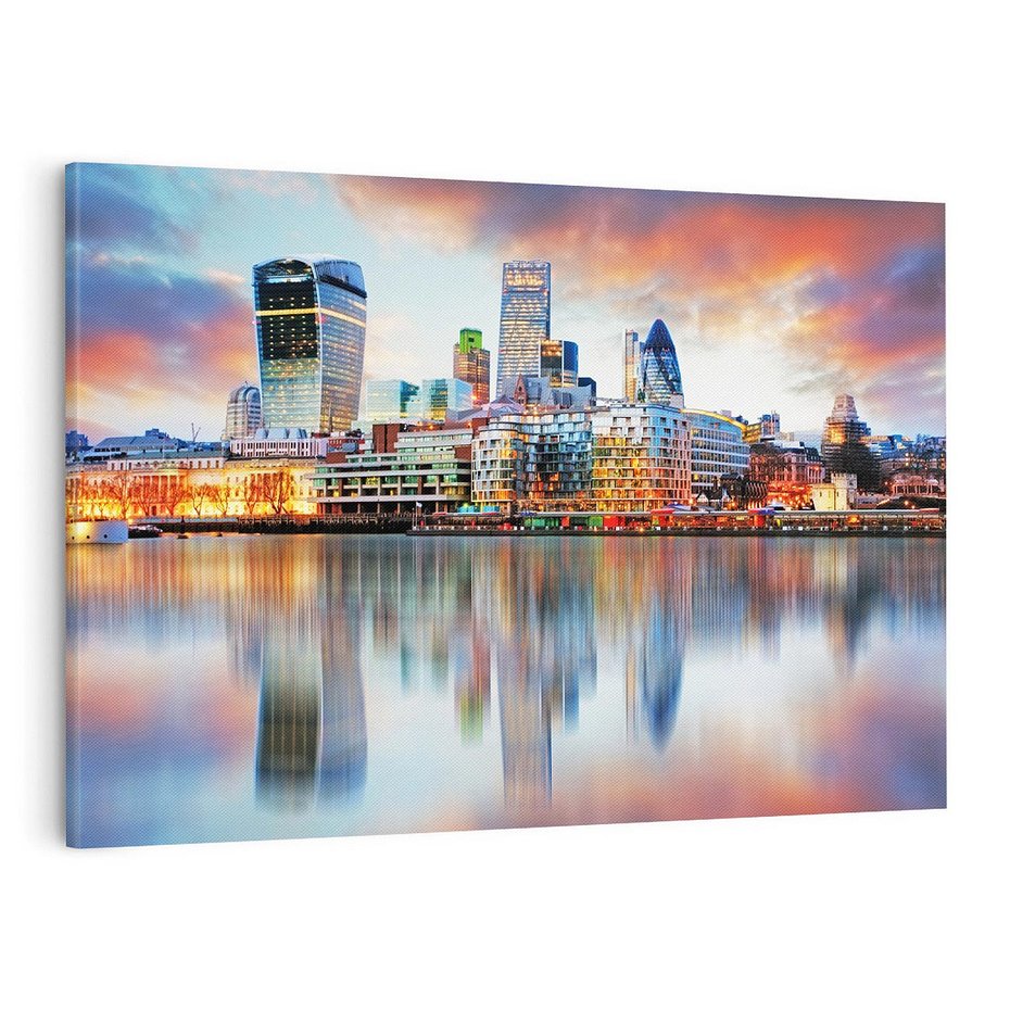 Obraz na płótnie 120x80 - Magiczne Miasto - Londyn, UK
