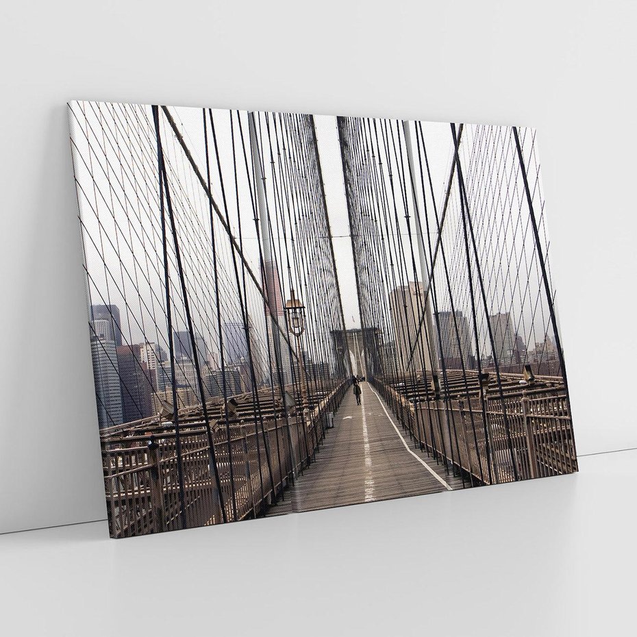 Obraz na płótnie 120x80 - Nowoczesna Linia - most, nowoczesna