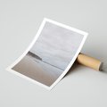 Plakat bez ramy 21x30 - Mglista plaża - plaża, mgła
