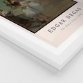 Plakat w ramie 30x40 - Elegancja Baletu - Edgar Degas, reprodukcja obrazu - rama biała