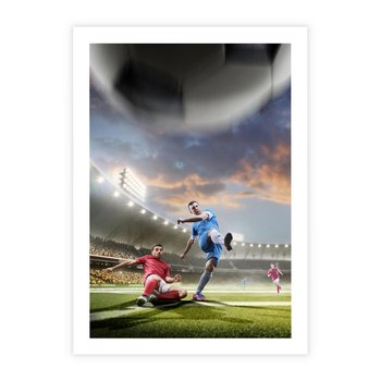 Plakat bez ramy 40x50 - Ekscytacja Sportowego Świata - gol, mecz