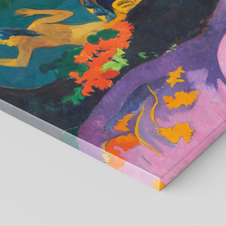 Obraz na płótnie 50x50 - Nad morzem 1892, Paul Gauguin - Reprodukcja - reprodukcja, obraz na płótnie