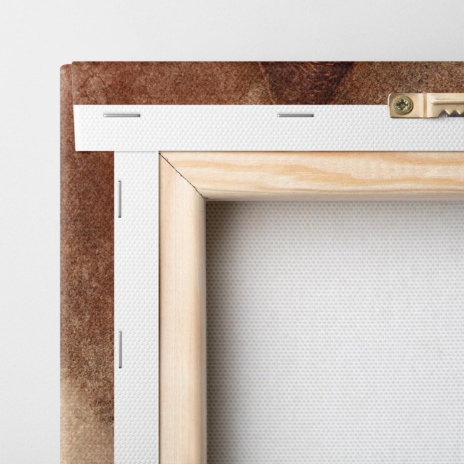 Obraz na płótnie 120x80 - Kot w abstrakcyjnej formie - kot, sztuka