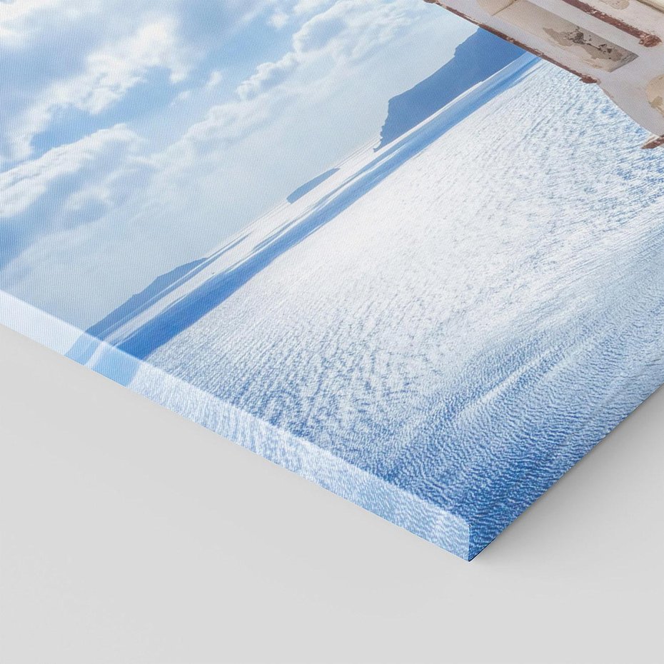 Obraz na płótnie 120x60 - Uroki Santorini we Włoszech - Santorini, Włochy