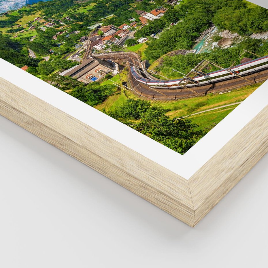 Plakat w ramie 50x70 - Magiczne Horyzonty - pejzaż, perspektywa - rama drewno