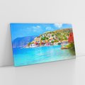 Obraz na płótnie 120x60 - Urok greckich wysp nad morzem - Grecja, morze