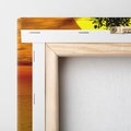 Obraz na płótnie 120x60 - Drzewo - Zachód słońca - drzewo, zachód słońca