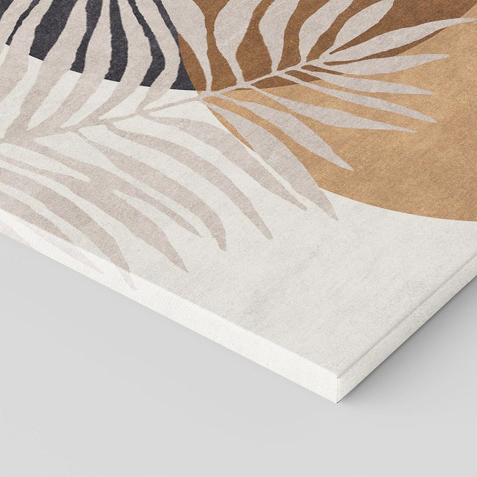 Obraz na płótnie 120x80 - Kompozycje ukrytych myśli - symetria, dwa koła po środku