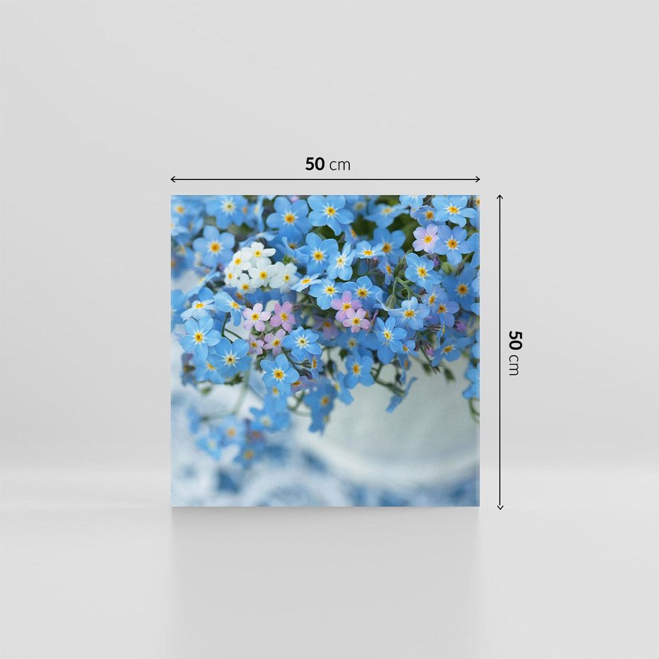 Obraz na płótnie 50x50 - Kwitnące piękno - kwiaty, wiosna